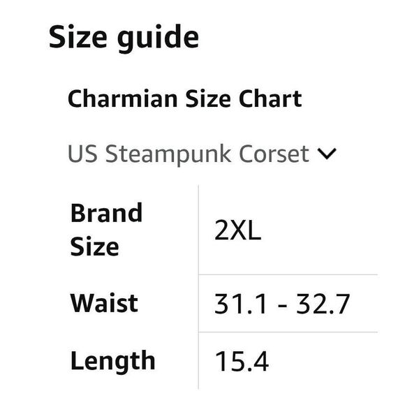 Charmian Steampunk Corset - Picture 6 of 6